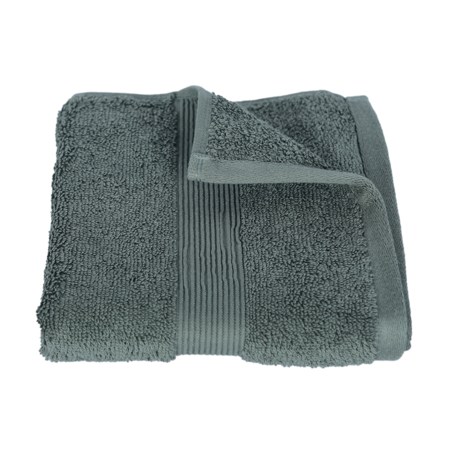 slide 3 of 5, Room & Retreat Performance Hand Towel, 16 in x 28 in, Green, 16 in x 28 in