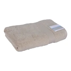 Room & Retreat Performance Bath Towel, 30 in x 56 in, Light Tan