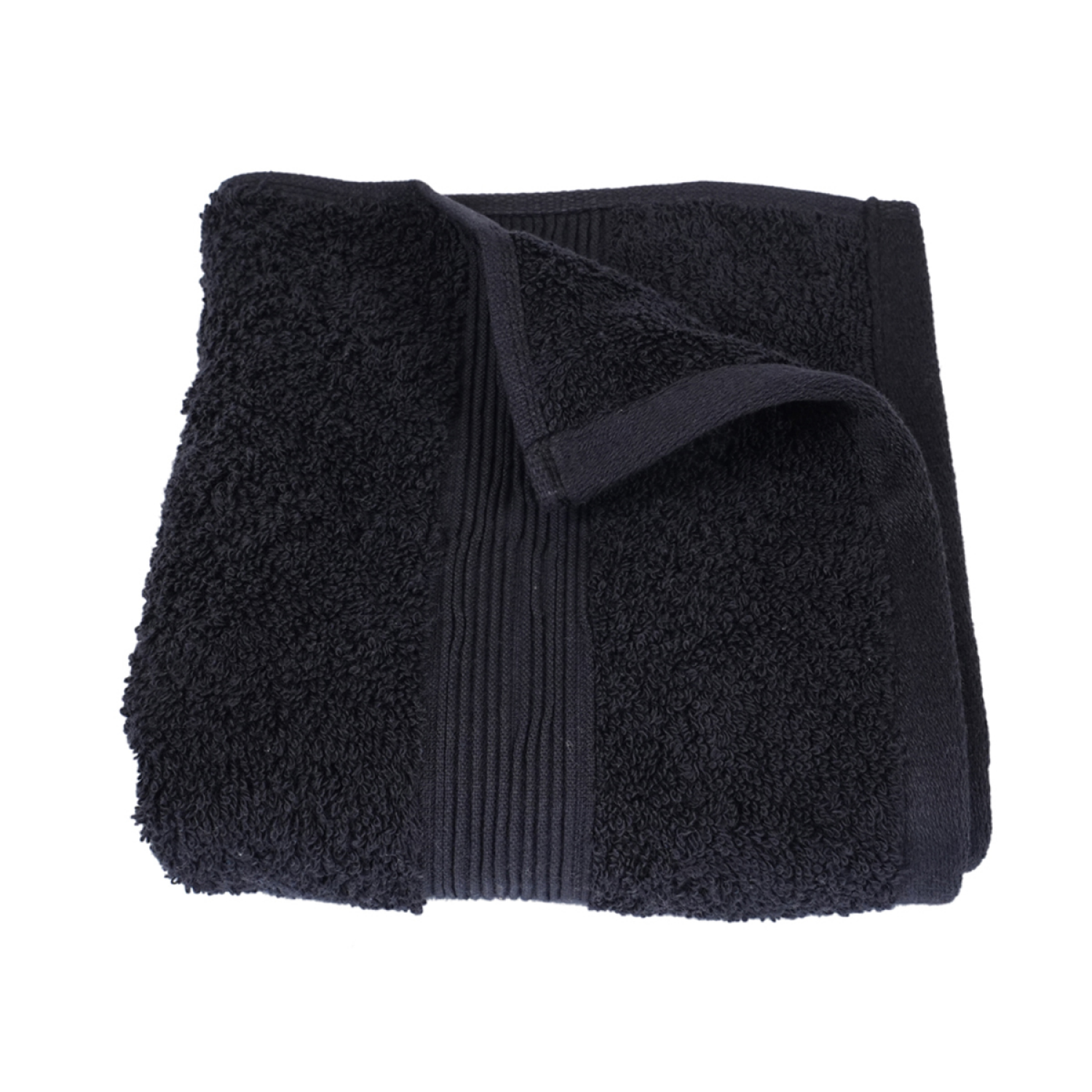 slide 3 of 5, Room & Retreat Performance Hand Towel, 16 in x 28 in, Black, 16 in x 28 in