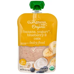 True Goodness Banan Blueberry Yogurt Oat.