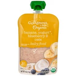 True Goodness Banan Blueberry Yogurt Oat.