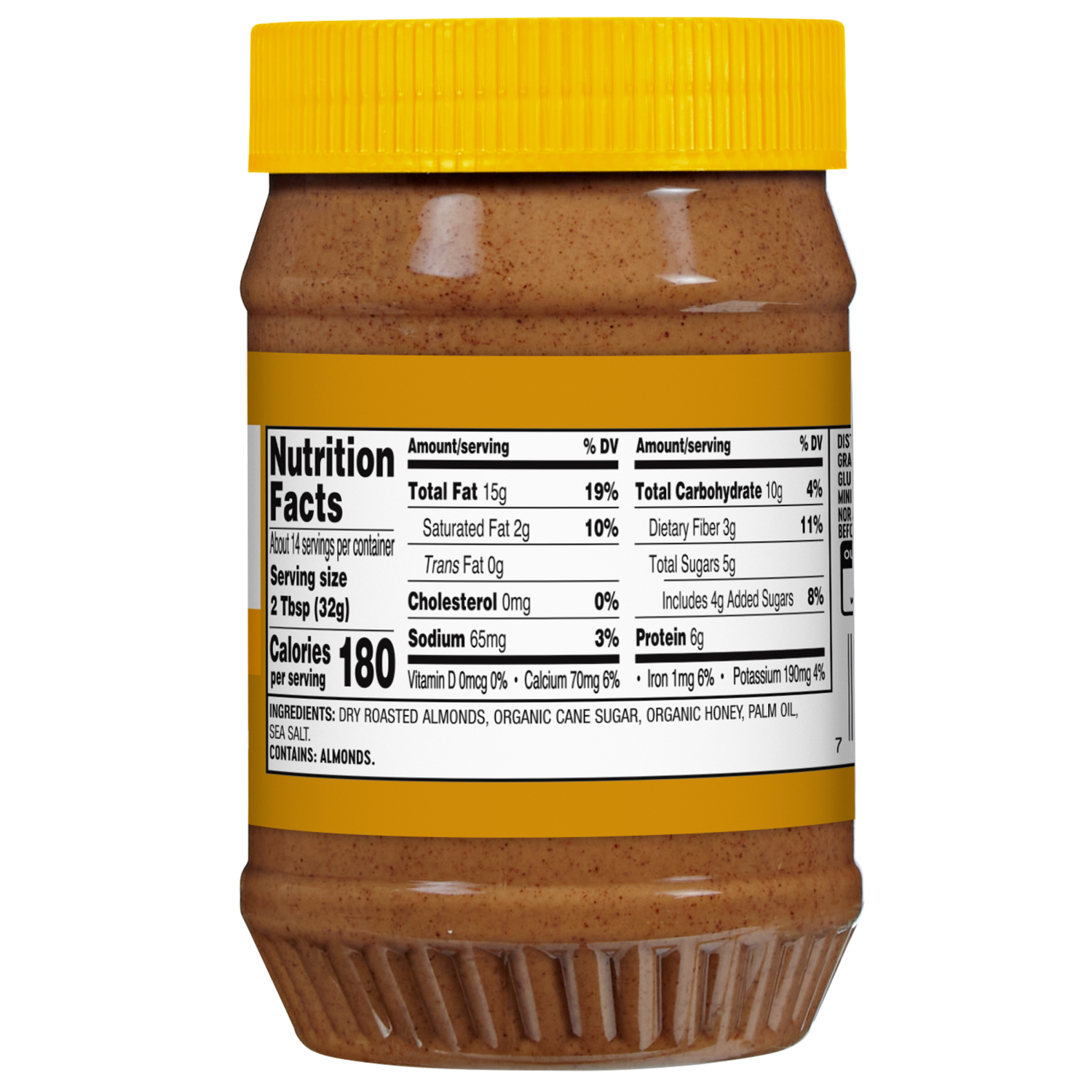 slide 3 of 3, Meijer No Stir Honey Almond Butter, 16 oz, 16 oz