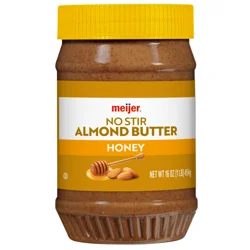Meijer No Stir Honey Almond Butter, 16 oz