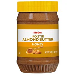 Meijer No Stir Honey Almond Butter, 16 Oz