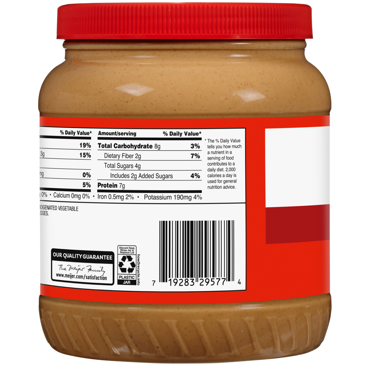 slide 2 of 3, Meijer Creamy Peanut Butter, 64 oz, 64 oz