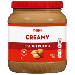 Meijer Creamy Peanut Butter, 64 Oz