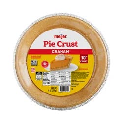 Meijer Graham Pie Crust 10 Inch, 9 Oz