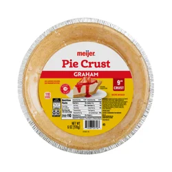 Meijer Graham Pie Crust 9 Inch, 6 Oz