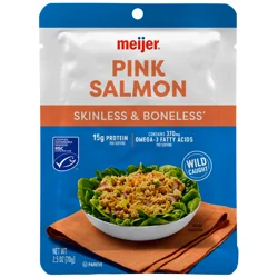 Meijer Pink Salmon Pouch 2.5 Oz