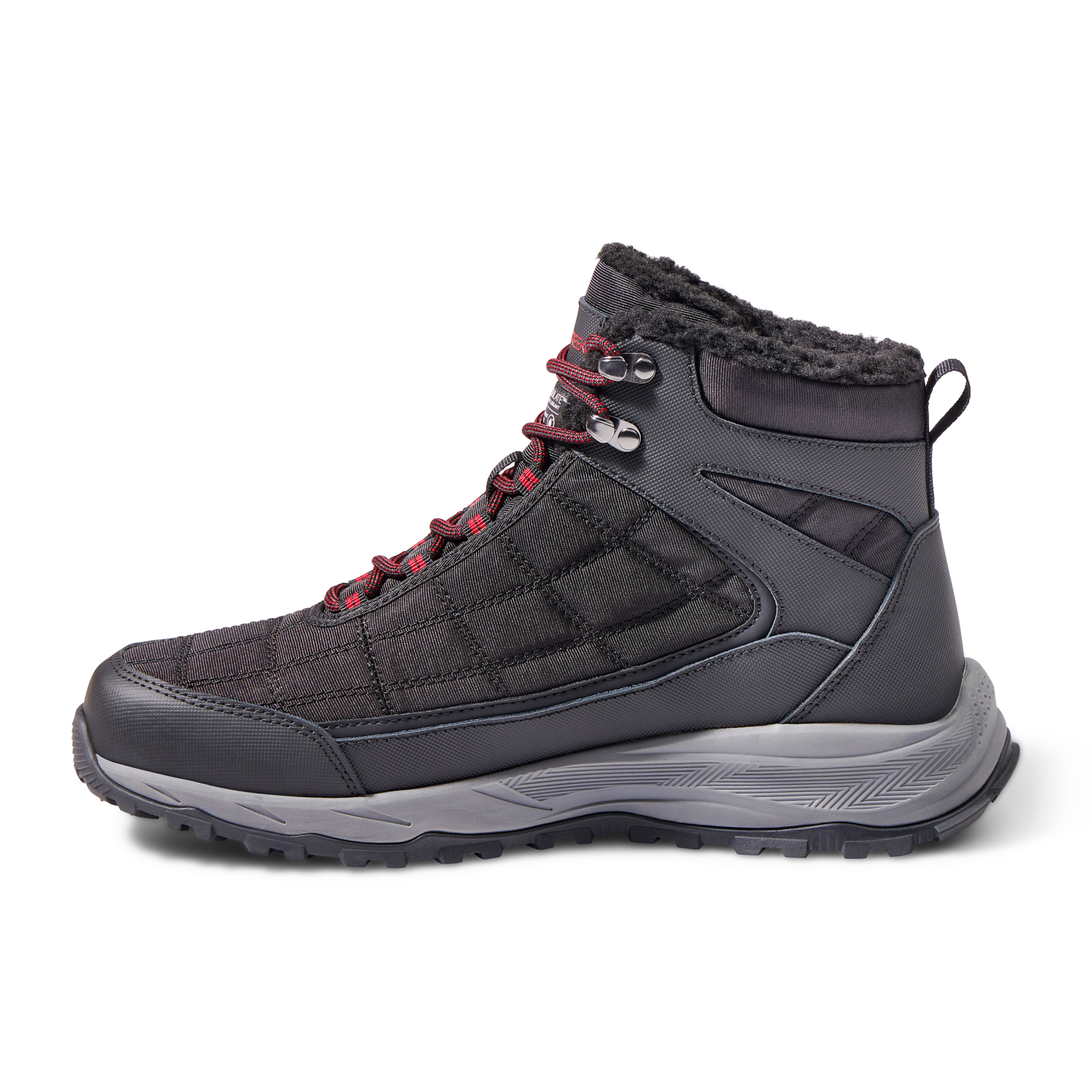 slide 4 of 6, Falls Creek Men's Snow Hike Hiker, Black, Size 9, 1 ct
