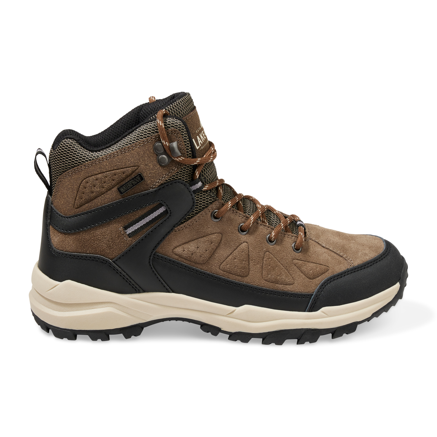 slide 5 of 6, LAKE & TRAIL Lake and Trail Men's Jared Hiker, Brown, Size 8, 1 ct