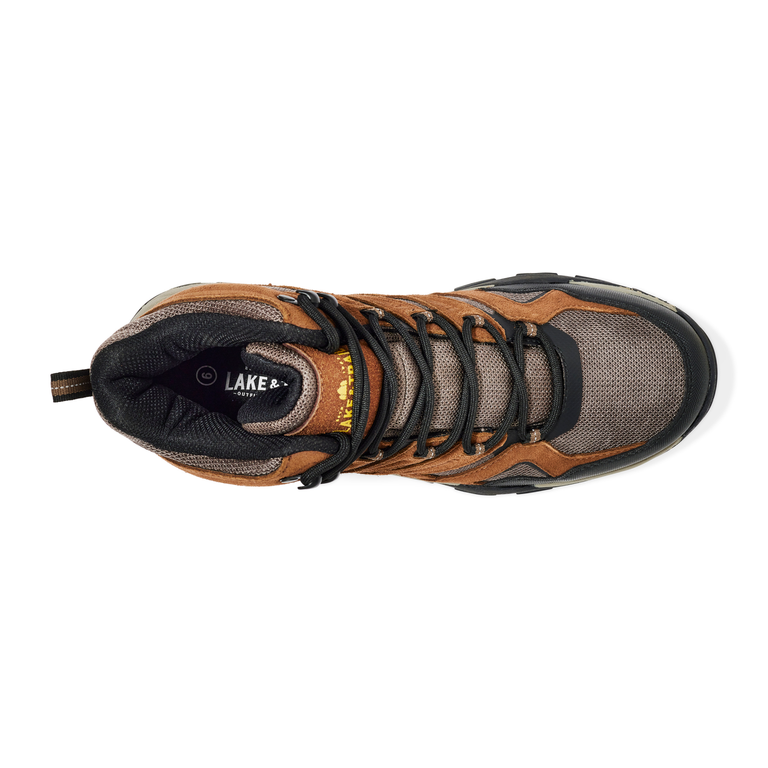 slide 6 of 6, LAKE & TRAIL Lake and Trail Men's Paul Hiker, Brown, Size 10, 1 ct