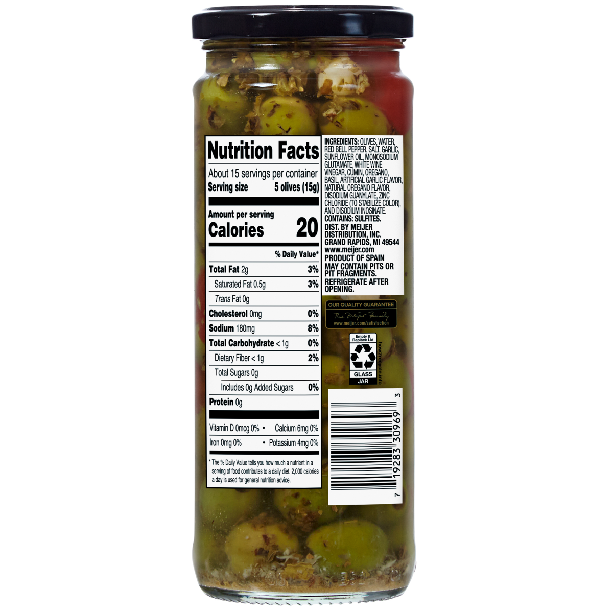 slide 2 of 2, FREDERIKS BY MEIJER Frederik's by Meijer Chupadedos Olive Medley, 8 oz, 8 oz