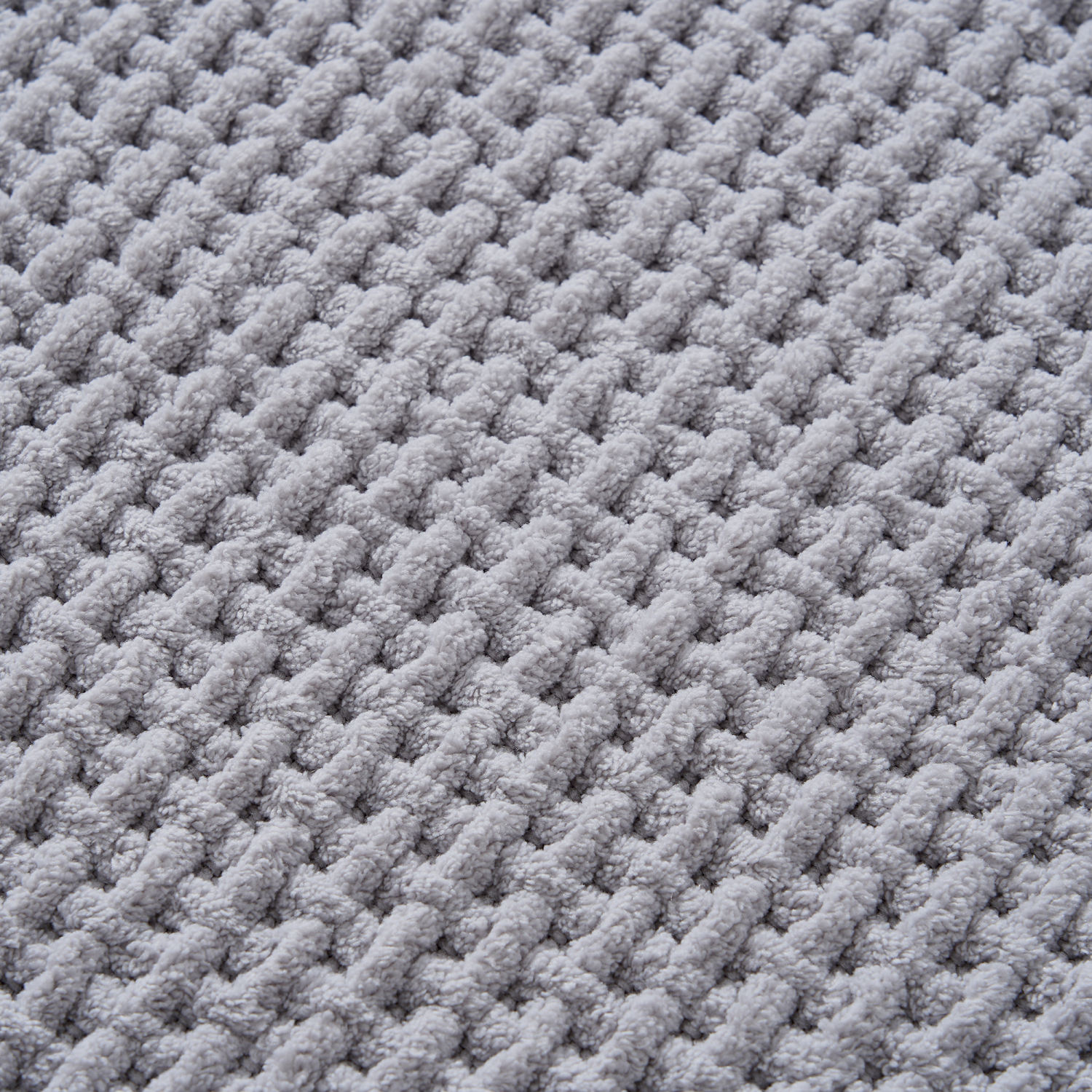 slide 3 of 5, Room & Retreat Memory Foam Bath Mat CrossWeave, 20 in x 32 in, Micro Chip, 20 in x 32 in