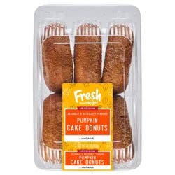 Fresh From Meijer Bakery Pumpkin Cake Donut, 6 Ct