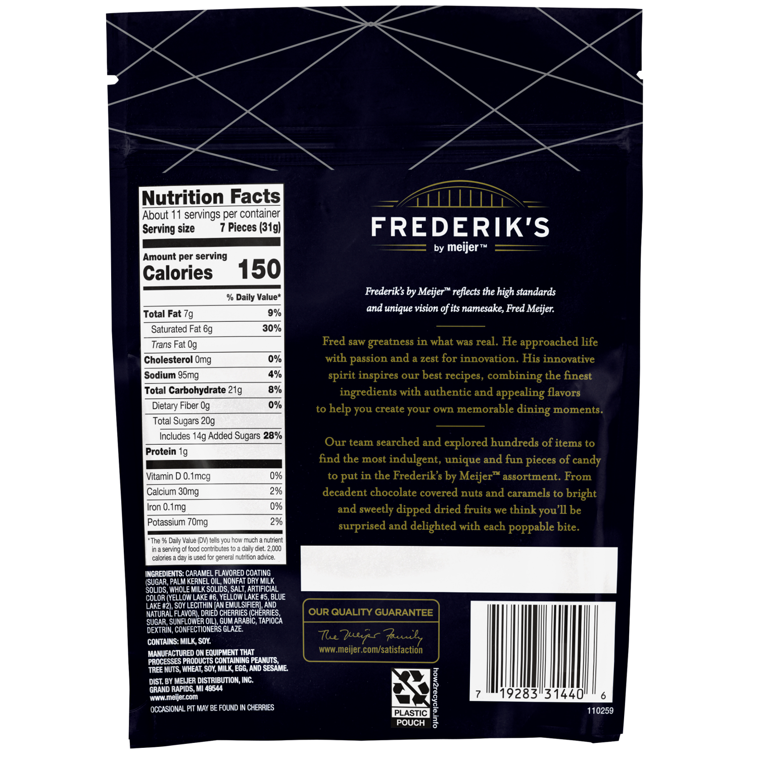 slide 2 of 2, Frederiks by Meijer Salted Caramel Cherries 11.5oz, 11.5 oz