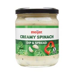 Meijer Creamy Spinach Dip 15oz