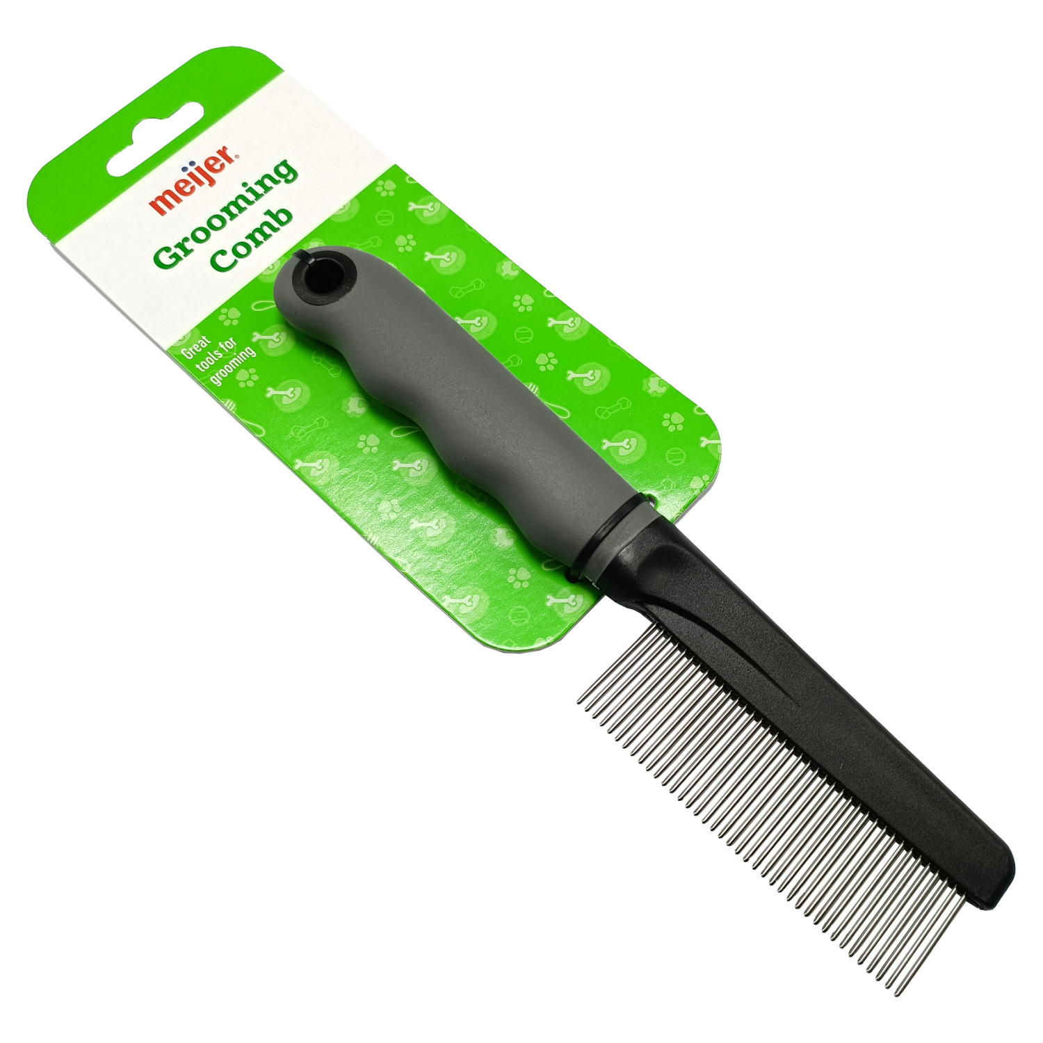 slide 6 of 7, Meijer Grooming Comb for Dogs, Blue, 1 ct, 1 ct