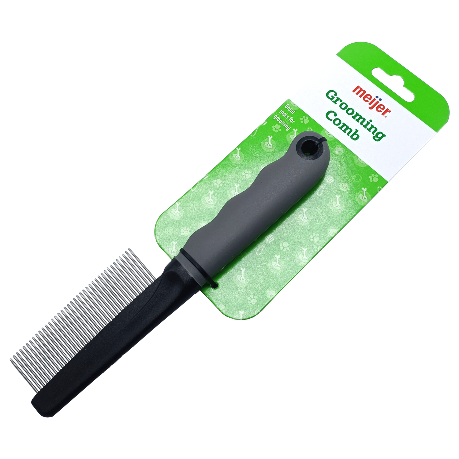 slide 7 of 7, Meijer Grooming Comb for Dogs, Blue, 1 ct, 1 ct