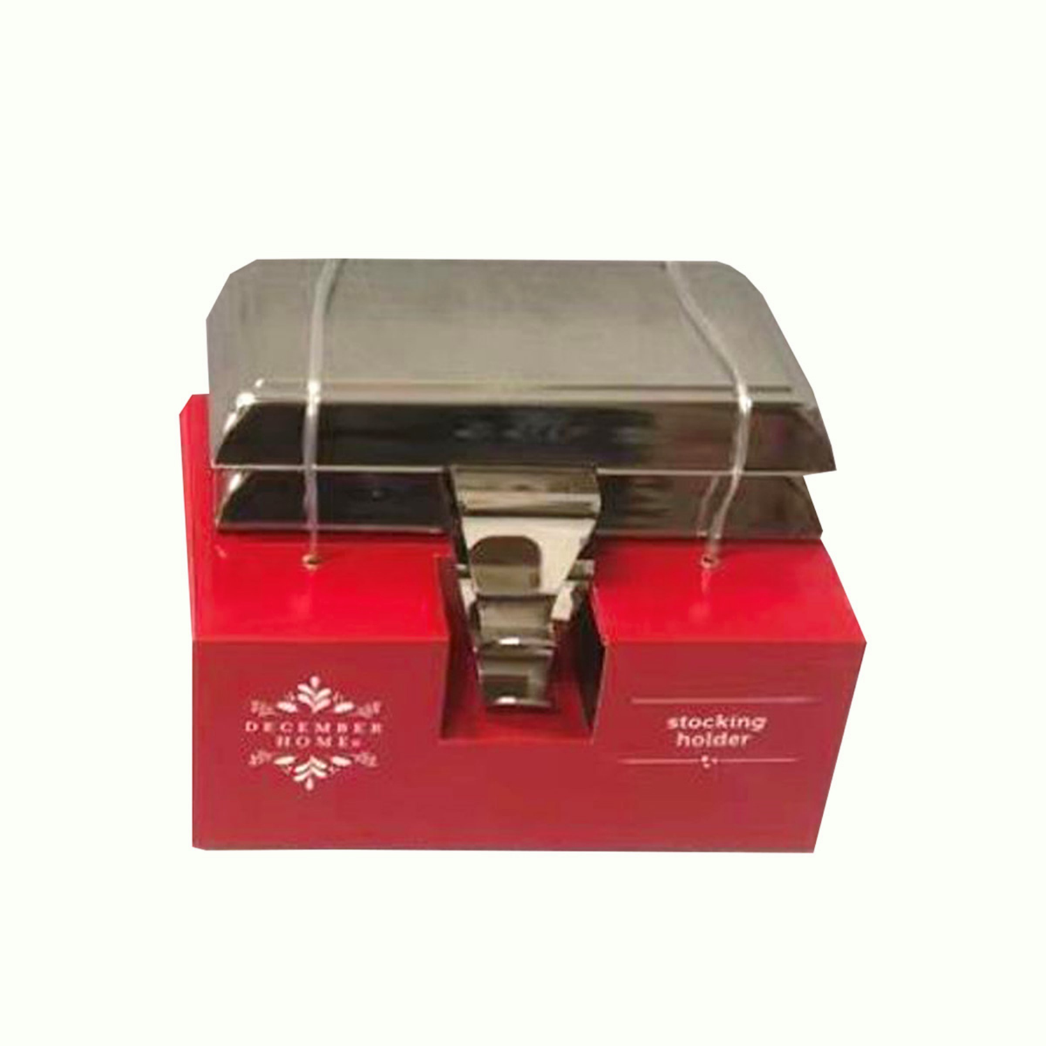 slide 2 of 5, December Home DH SKG HOLDER PF METAL 2PK IN PDQ, 2 ct