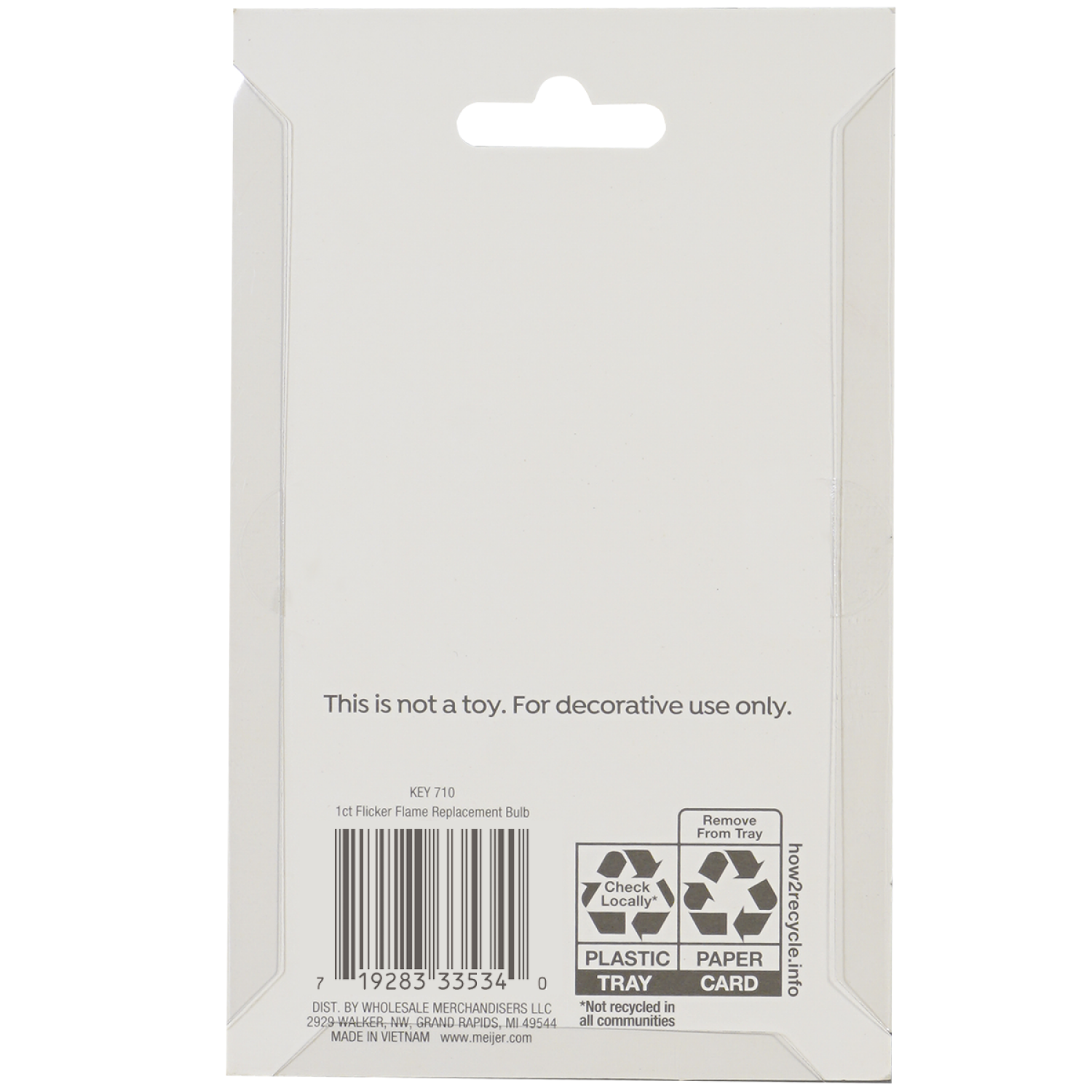 slide 2 of 2, December Home Candle Replacement Bulb Flicker Flame, 1 pack, 1 ct