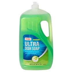 Meijer Ultra Dish Soap, Green apple, 24 fl oz