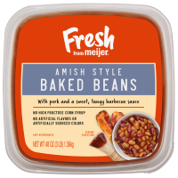 slide 3 of 13, Fresh from Meijer Amish Baked Beans, 48 oz, 48 oz