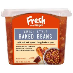 Fresh From Meijer Amish Baked Beans, 48 Oz