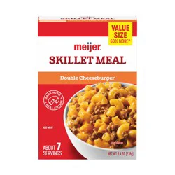 Skillet Meal Double Cheeseburger, 8.4 Oz