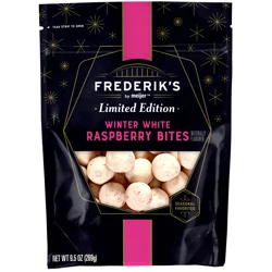 FREDERIKS BY MEIJER Frederiks Winter Raspberry White Choc Bites 9.5oz