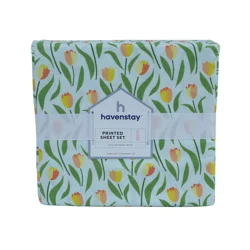 Havenstay Seasonal Sheets, Queen, Tulips