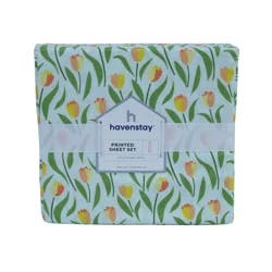 Havenstay Seasonal Sheets, Queen, Tulips