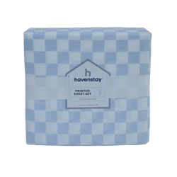 Havenstay Seasonal Sheets, Full, Checker