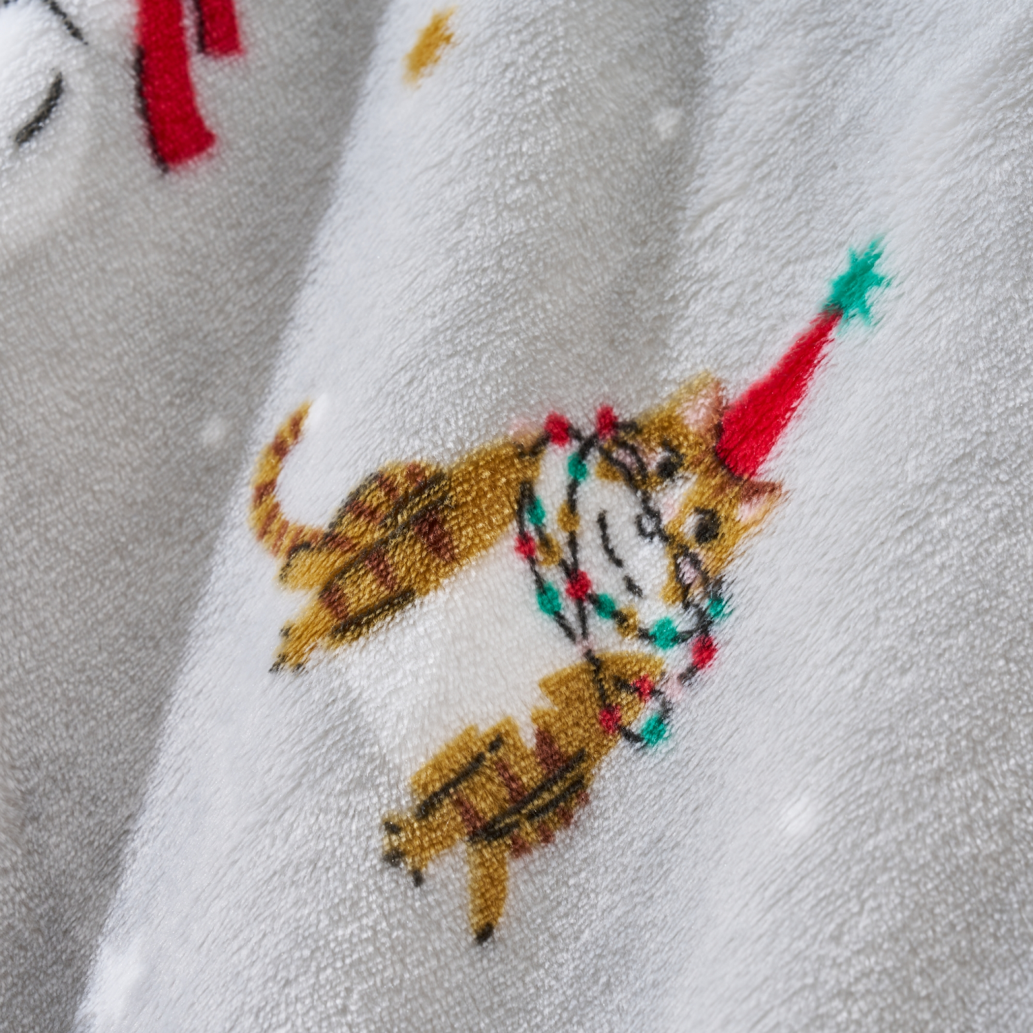 slide 3 of 6, December Home Pets Plush Throw, 50 In X 70 In, 50 inx70 in