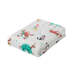 December Home Pets Plush Throw, 50 In X 70 In