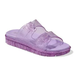 Falls Creek Girls' Blaire Sandals, Purple, Size 13