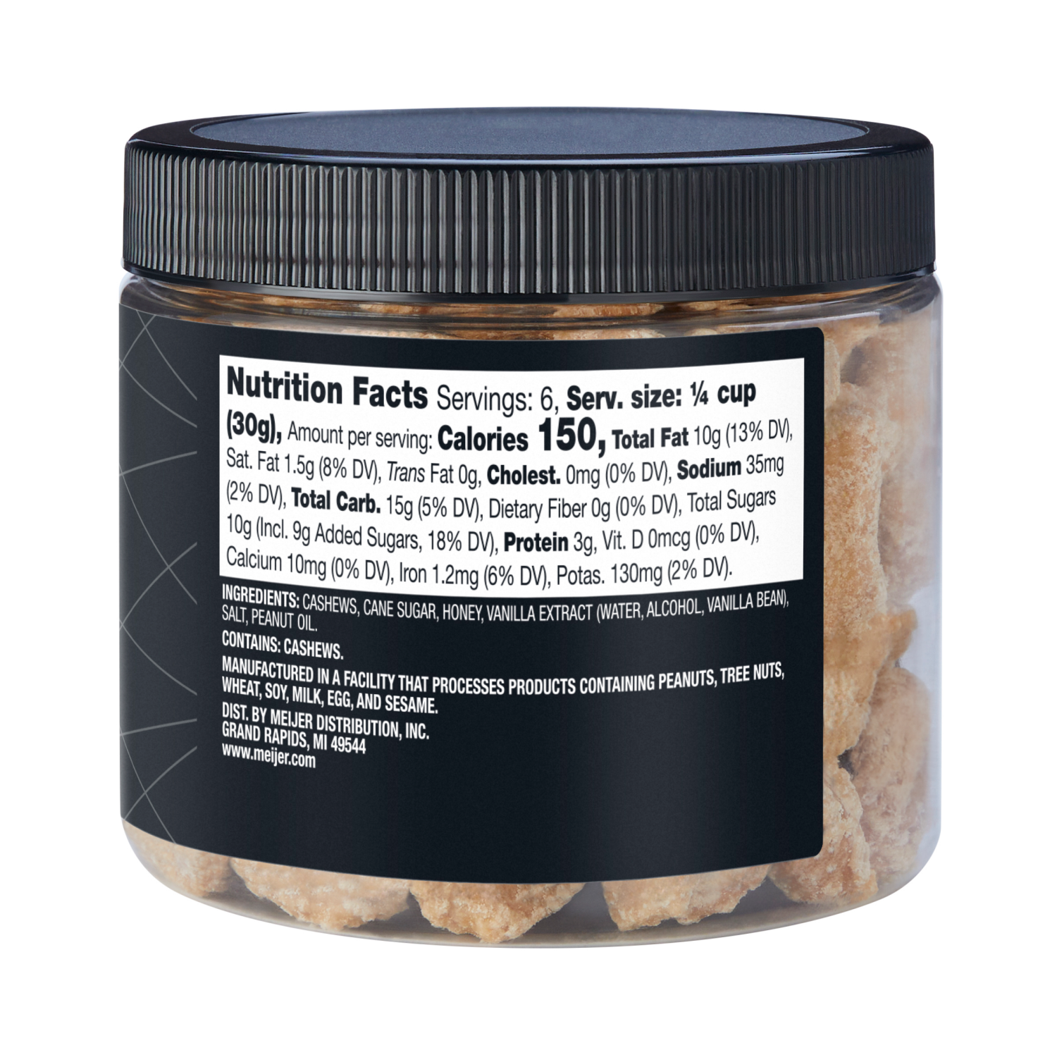 slide 3 of 3, FREDERIKS BY MEIJER Frederik's Vanilla Mixed Nuts, 7 oz