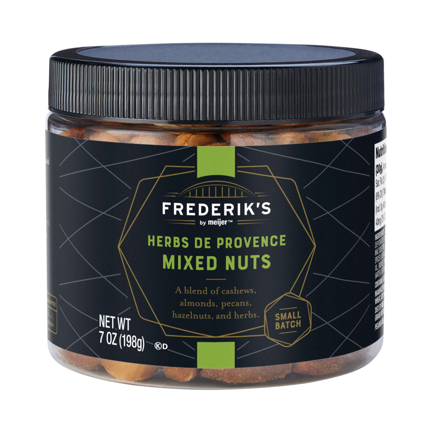 slide 1 of 3, FREDERIKS BY MEIJER Frederik's Herbs De Provence Mixed Nuts, 7 oz