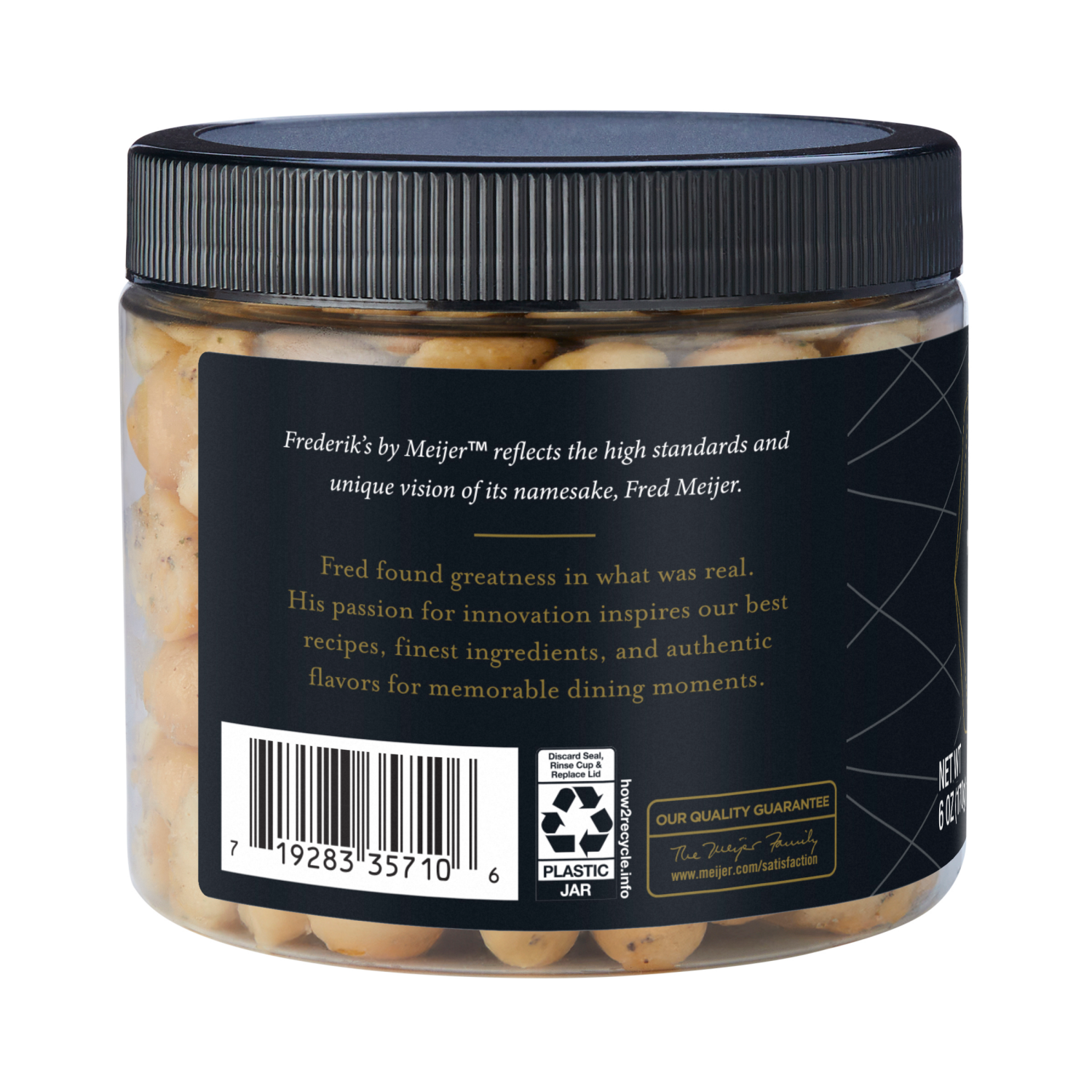 slide 2 of 3, FREDERIKS BY MEIJER Frederik's Parmesan Truffle Macadamias, 6 oz