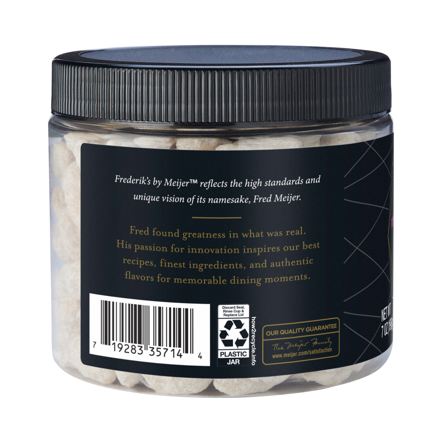 slide 2 of 3, FREDERIKS BY MEIJER Frederik's Powdered Sugar Donut Almonds, 7 oz