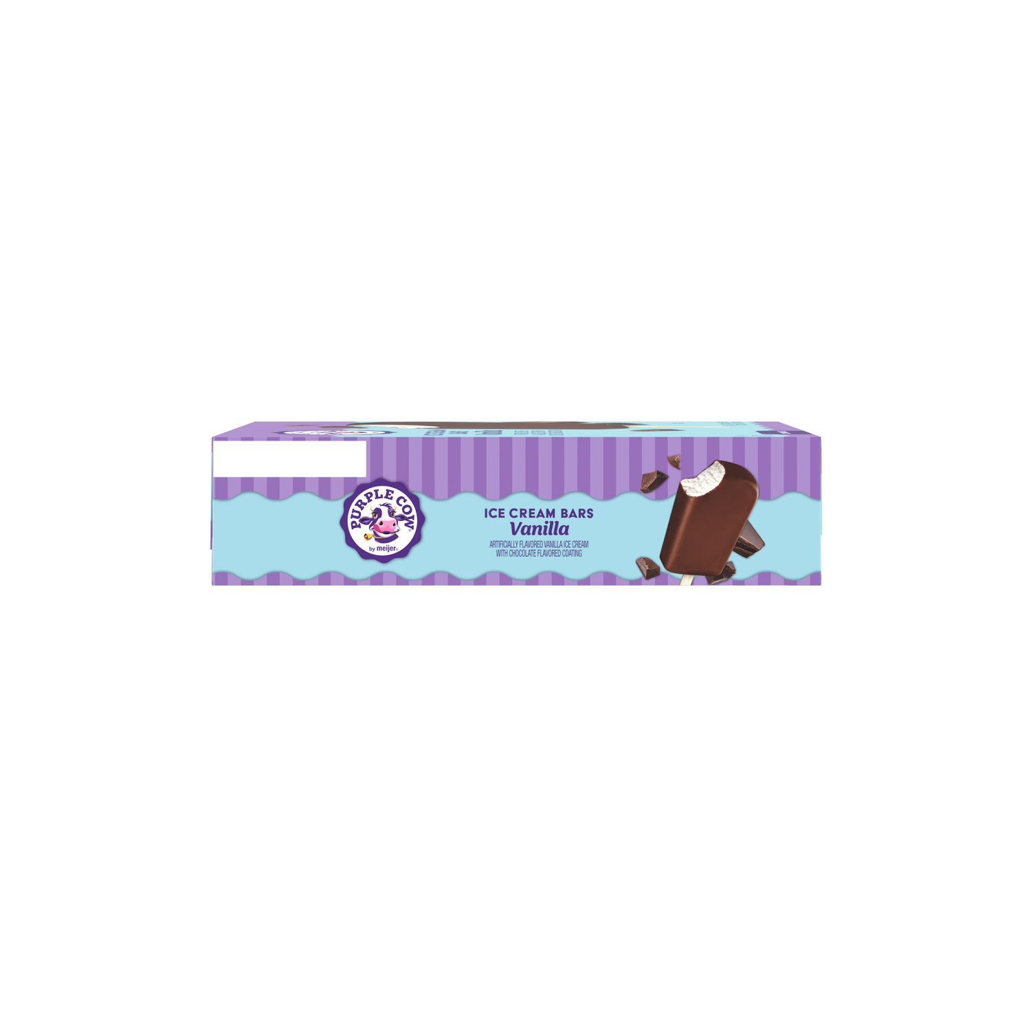 slide 4 of 6, Purple Cow Vanilla Ice Cream Bars, 12 Count, 12 ct