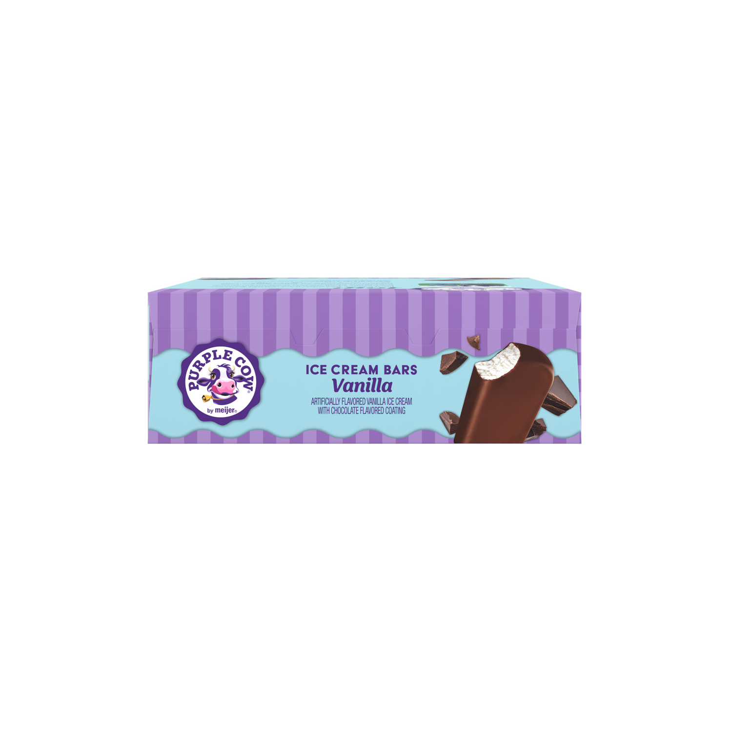 slide 6 of 6, Purple Cow Vanilla Ice Cream Bars, 12 Count, 12 ct