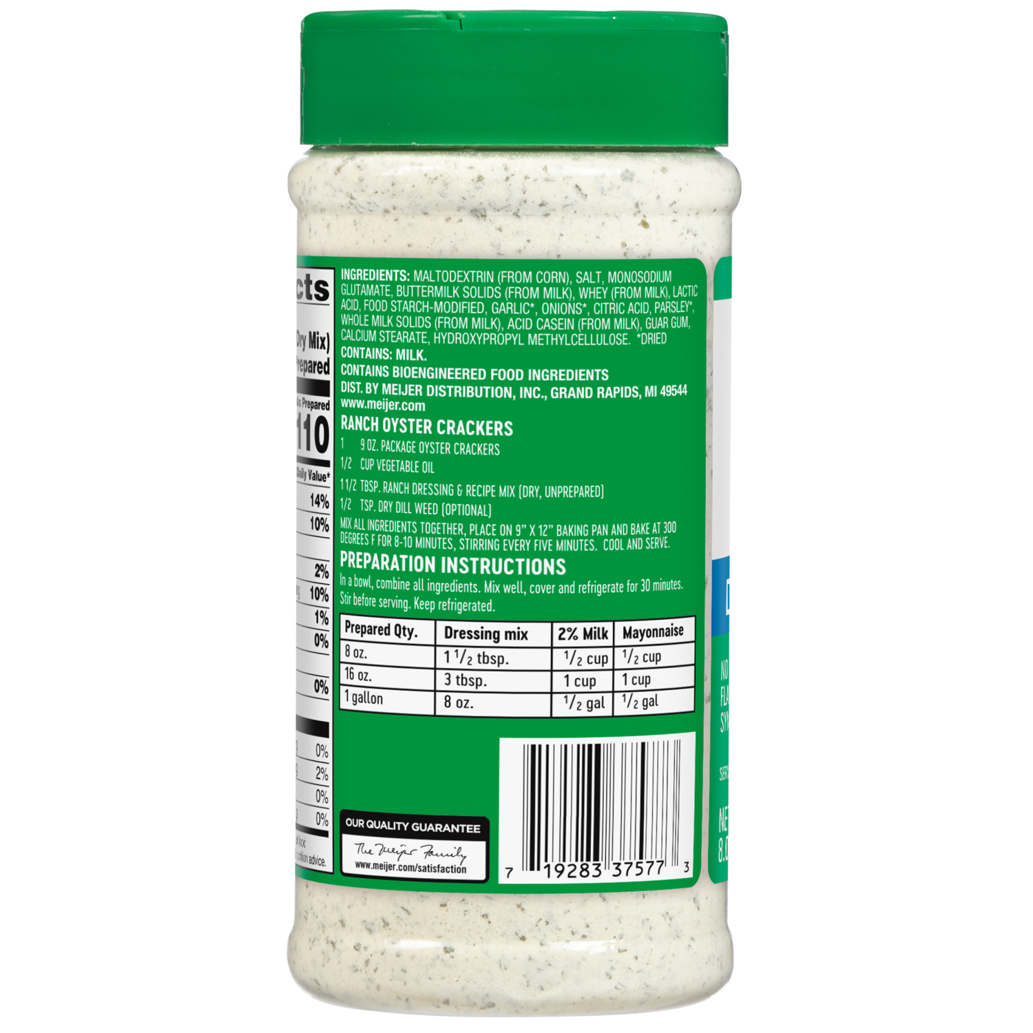 slide 2 of 3, Meijer Ranch Dressing Mix 8 OZ, 8 oz