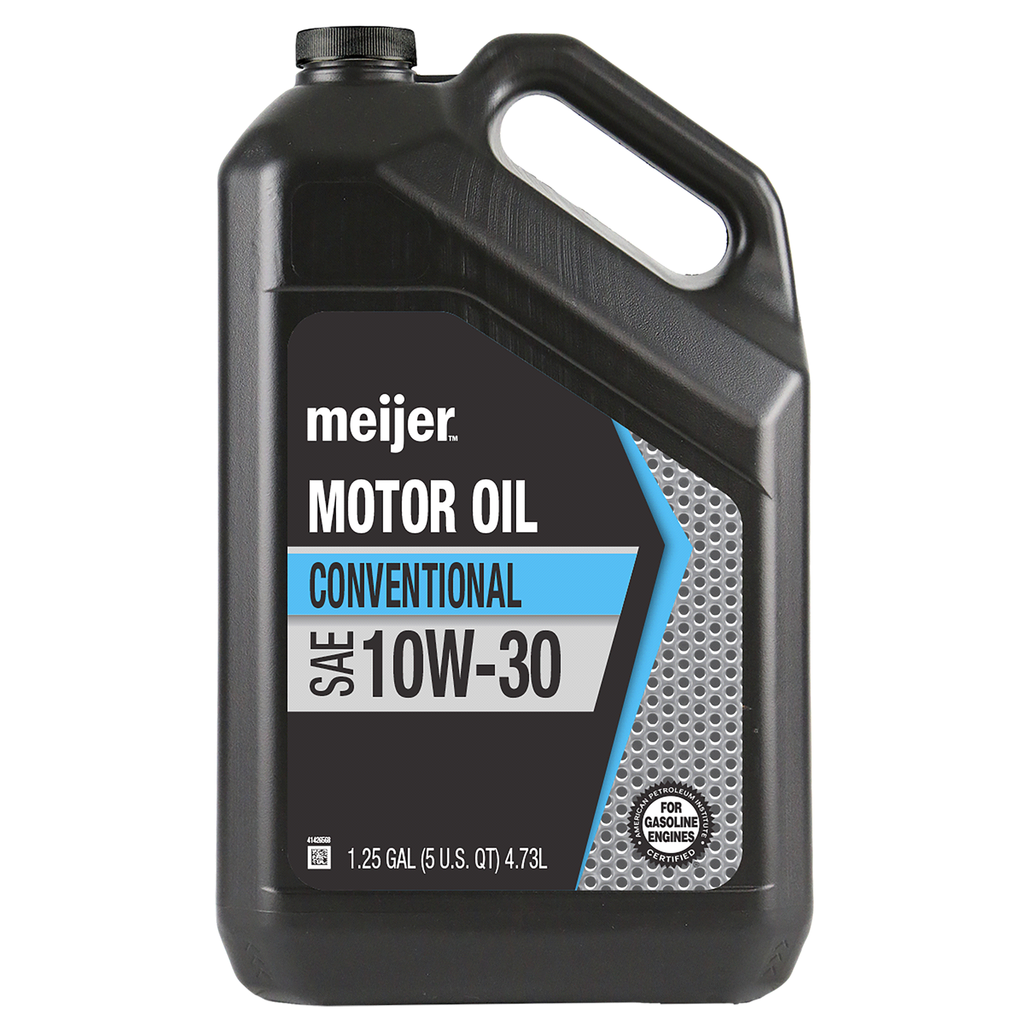 slide 1 of 2, Meijer Conventional SAE 10W30 Motor Oil, 5 qt