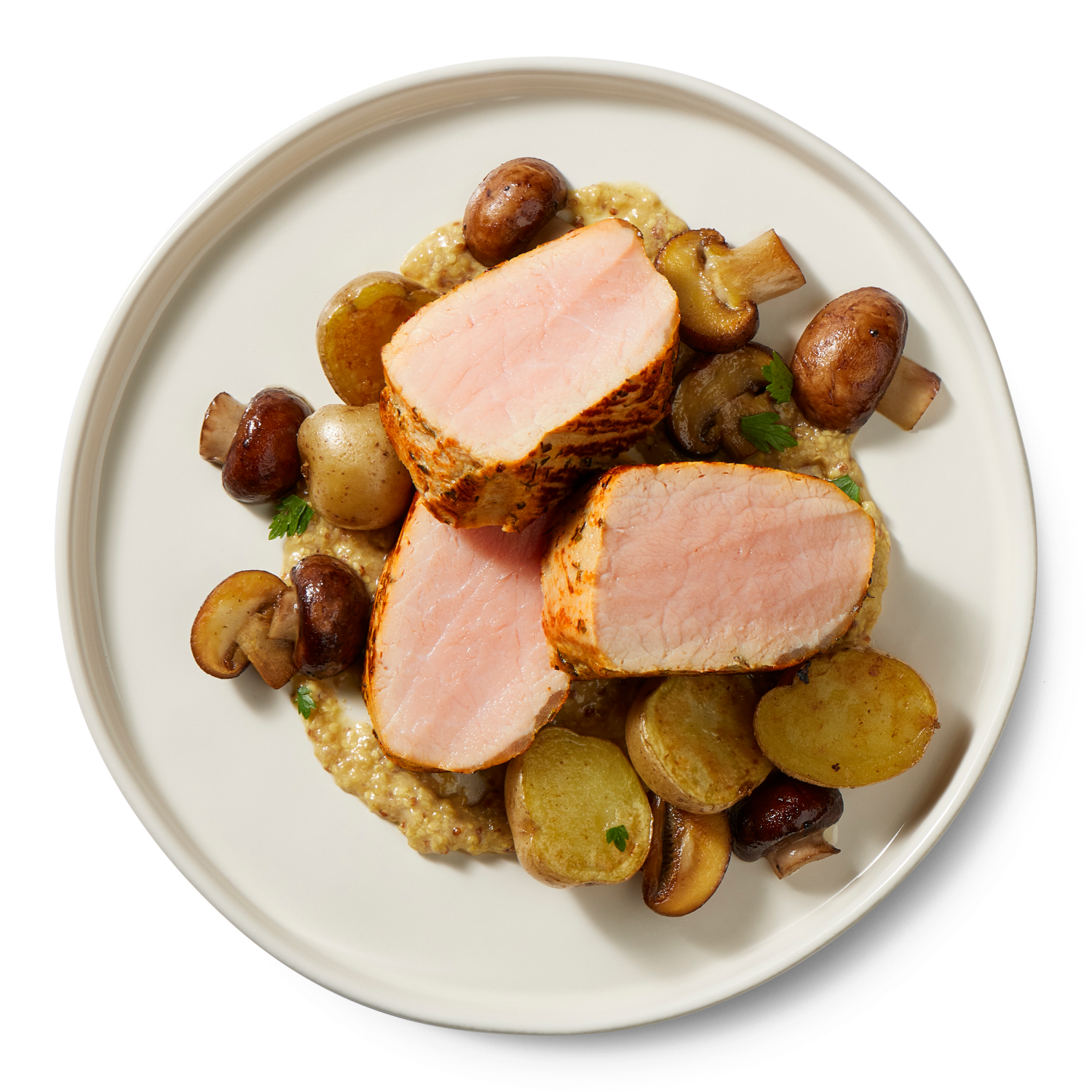 slide 5 of 5, Fresh from Meijer, Oven Roasted Boneless Seasoned Pork Loin Filet, 22 oz, 22 oz