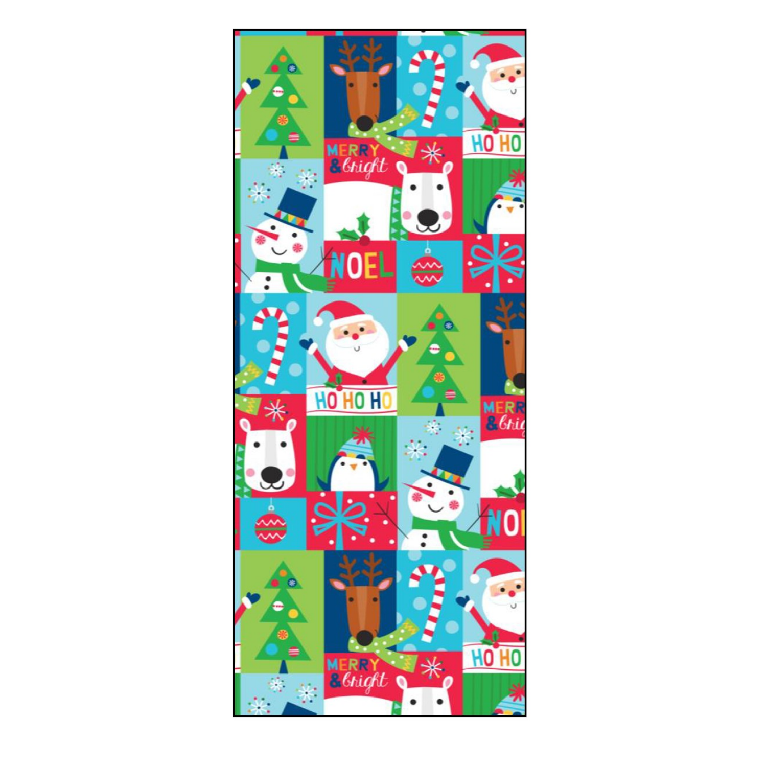 slide 1 of 1, December Home DH PAPER ROLL WRAP ICON SQUARE 30X45SQFT, 1 ct