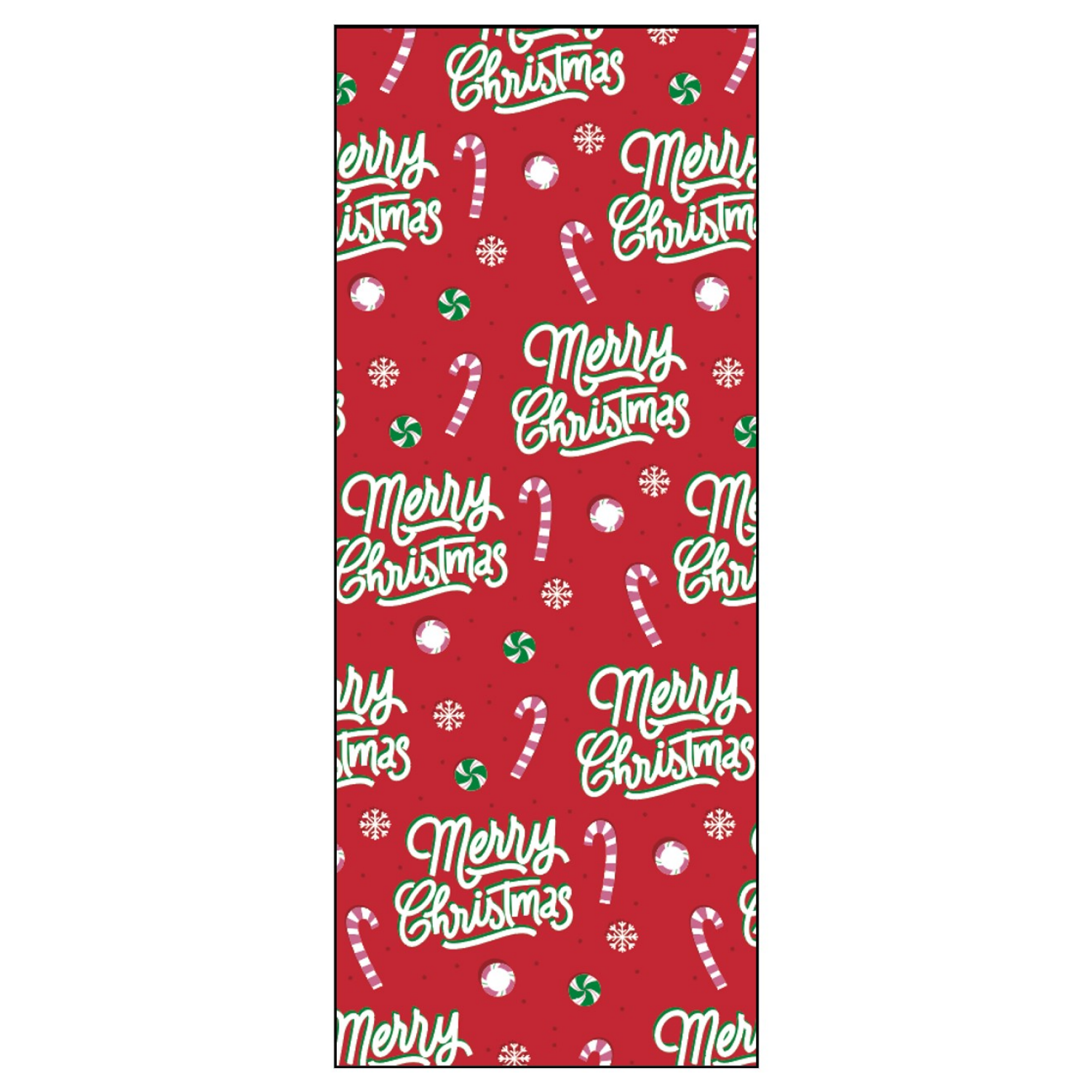 slide 1 of 1, December Home DH PAPER ROLL WRAP MRY CHRSTMS 30X45SQFT, 1 ct