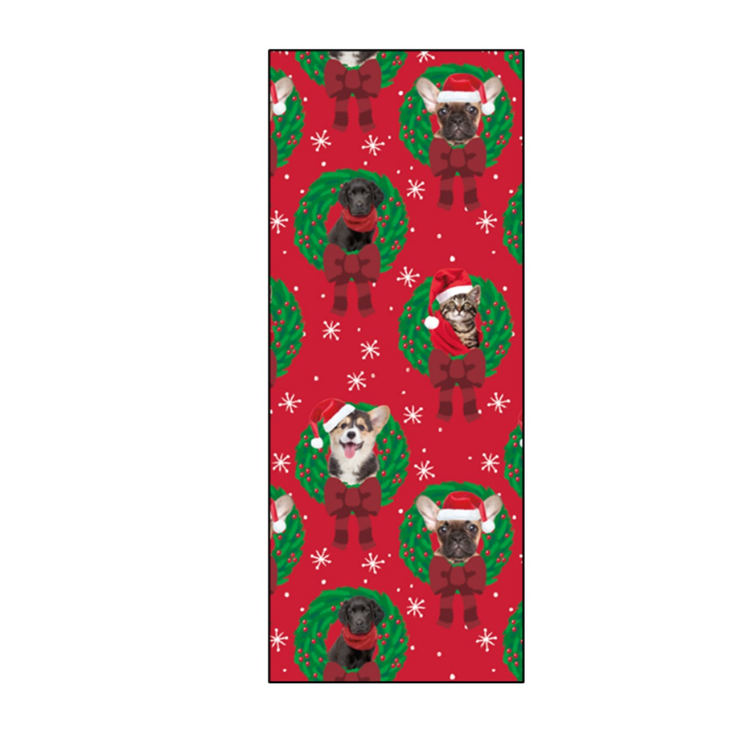 slide 1 of 1, December Home DH PAPER ROLL WRAP PET WREATHS 30X45SQFT, 1 ct
