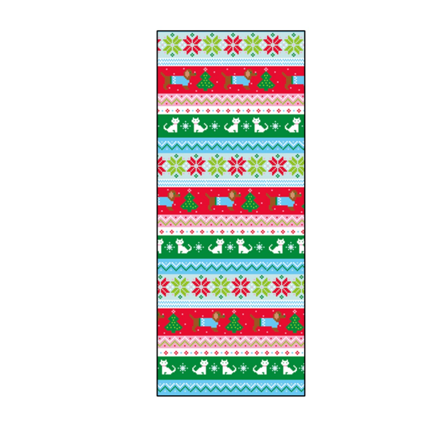 slide 1 of 1, December Home DH PAPER ROLL WRAP FR ISLE PET 30X45SQFT, 1 ct