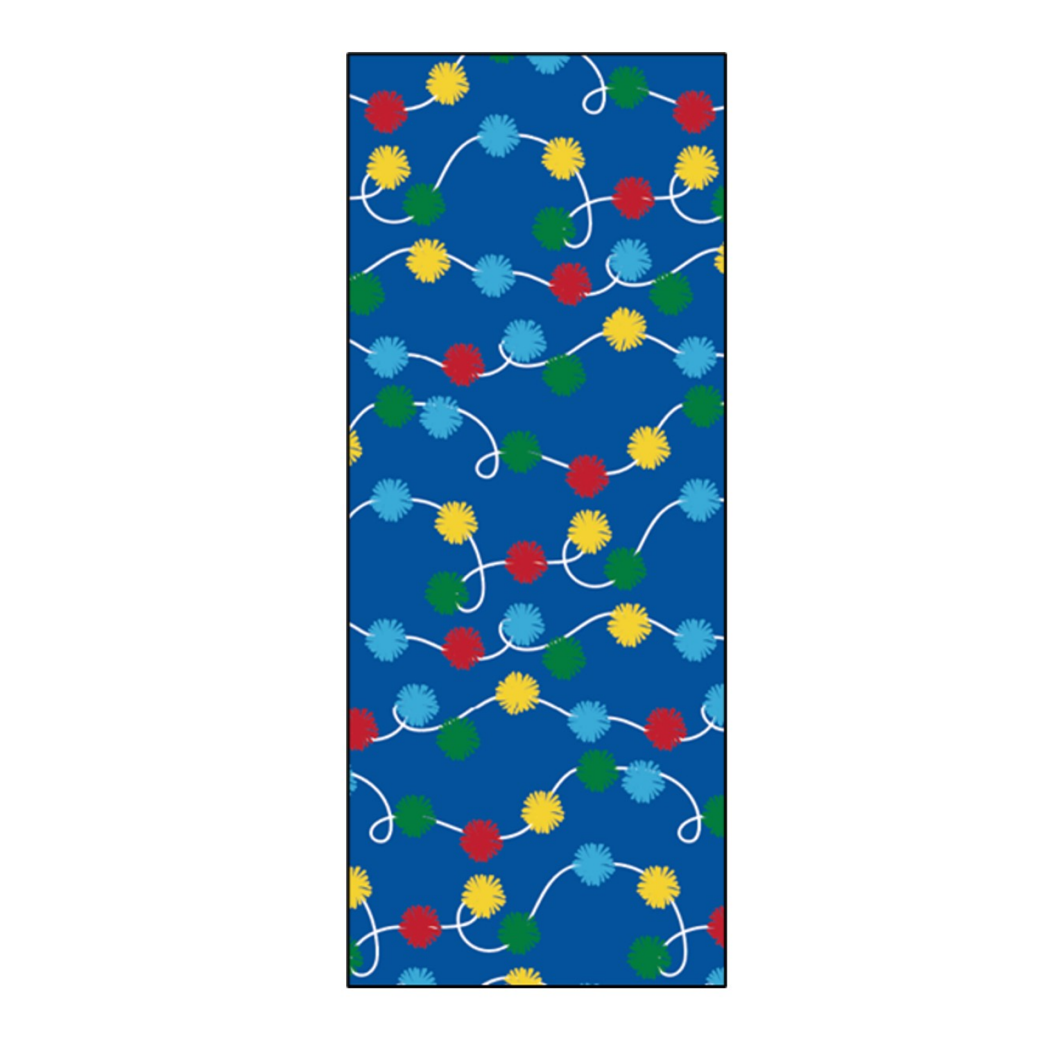 slide 1 of 1, December Home DH PAPER ROLL WRAP POMPOMS 30X45SQFT, 1 ct